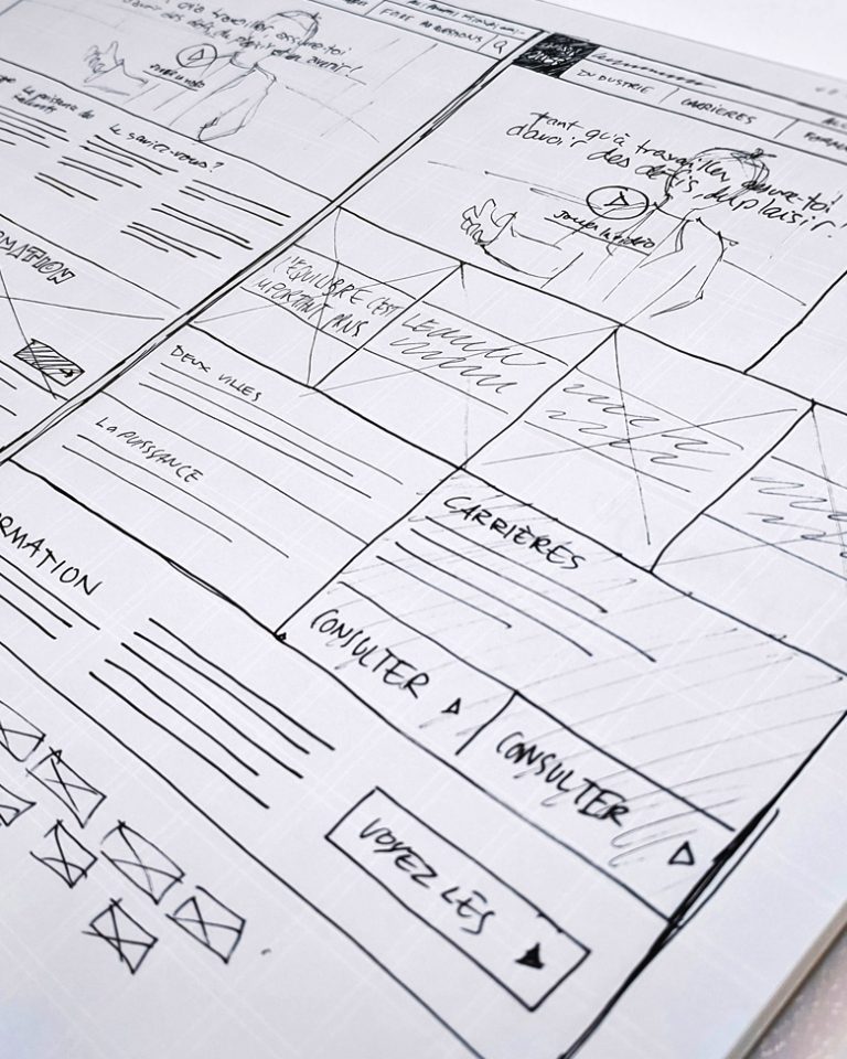 Wireframe Design
